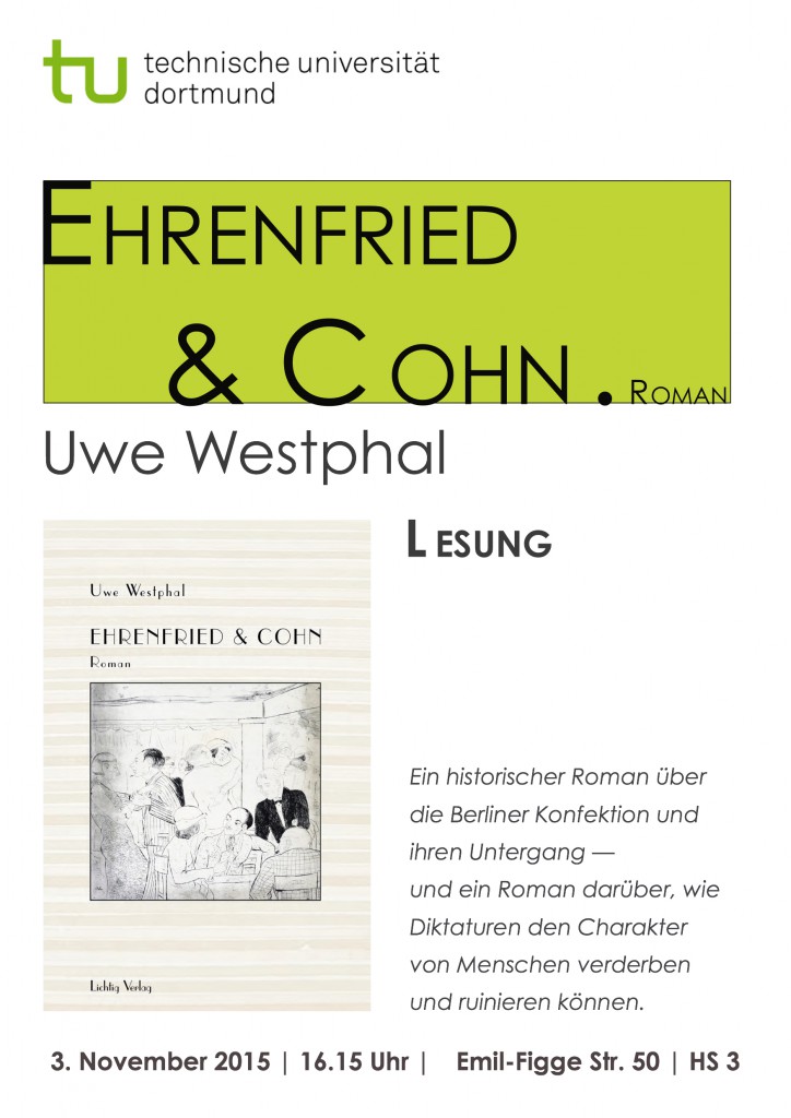 Lesung U. Westphal Dortmund Nov. 2015