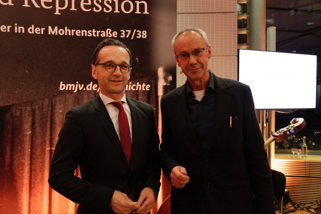 Uwe Westphal mit Heiko Maas